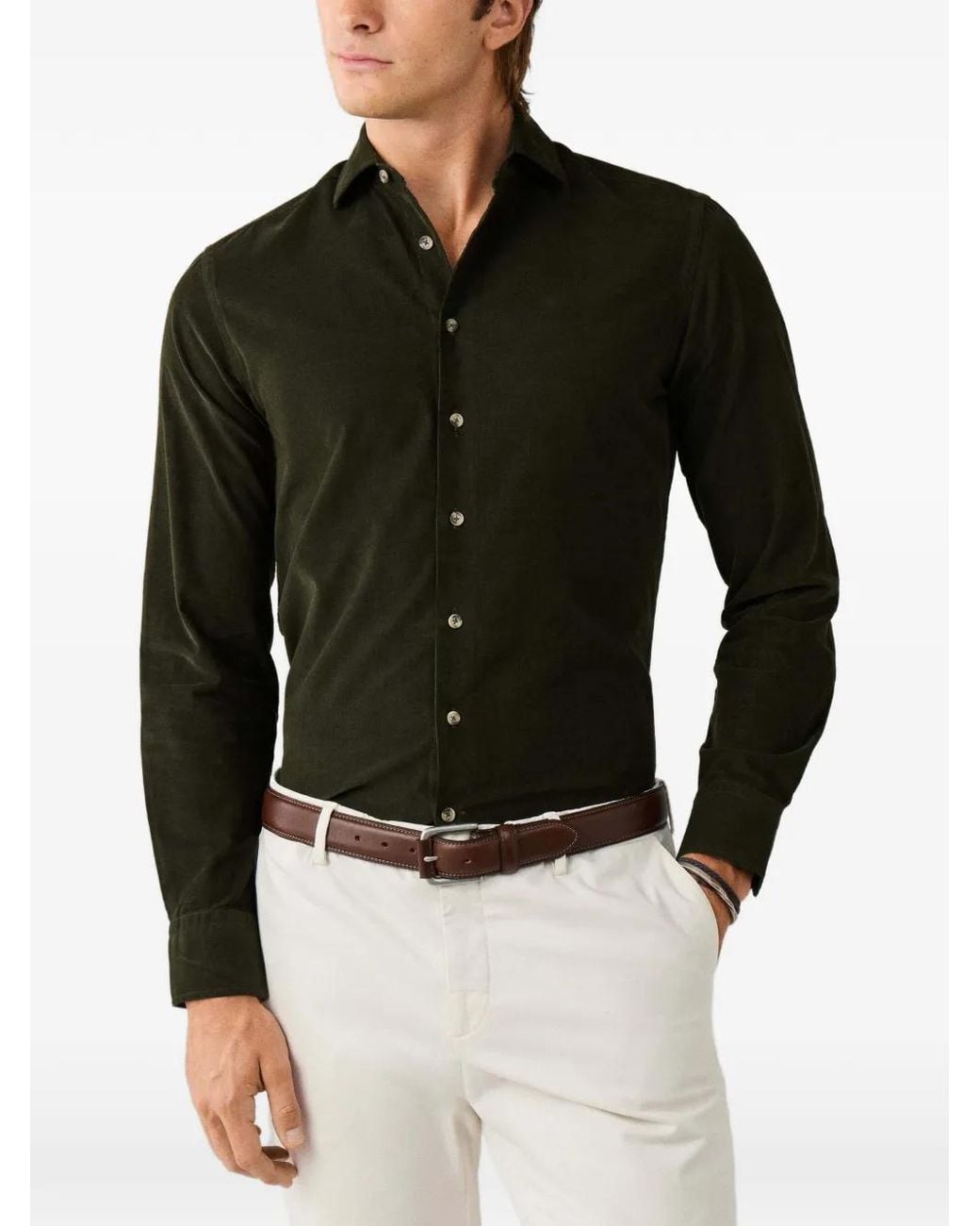 Hackett Black Long-Sleeved Shirt for men