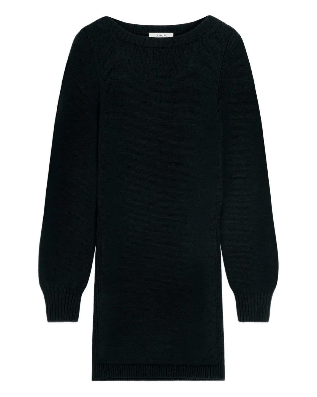 Lemaire Blue Side-Slit Sweater
