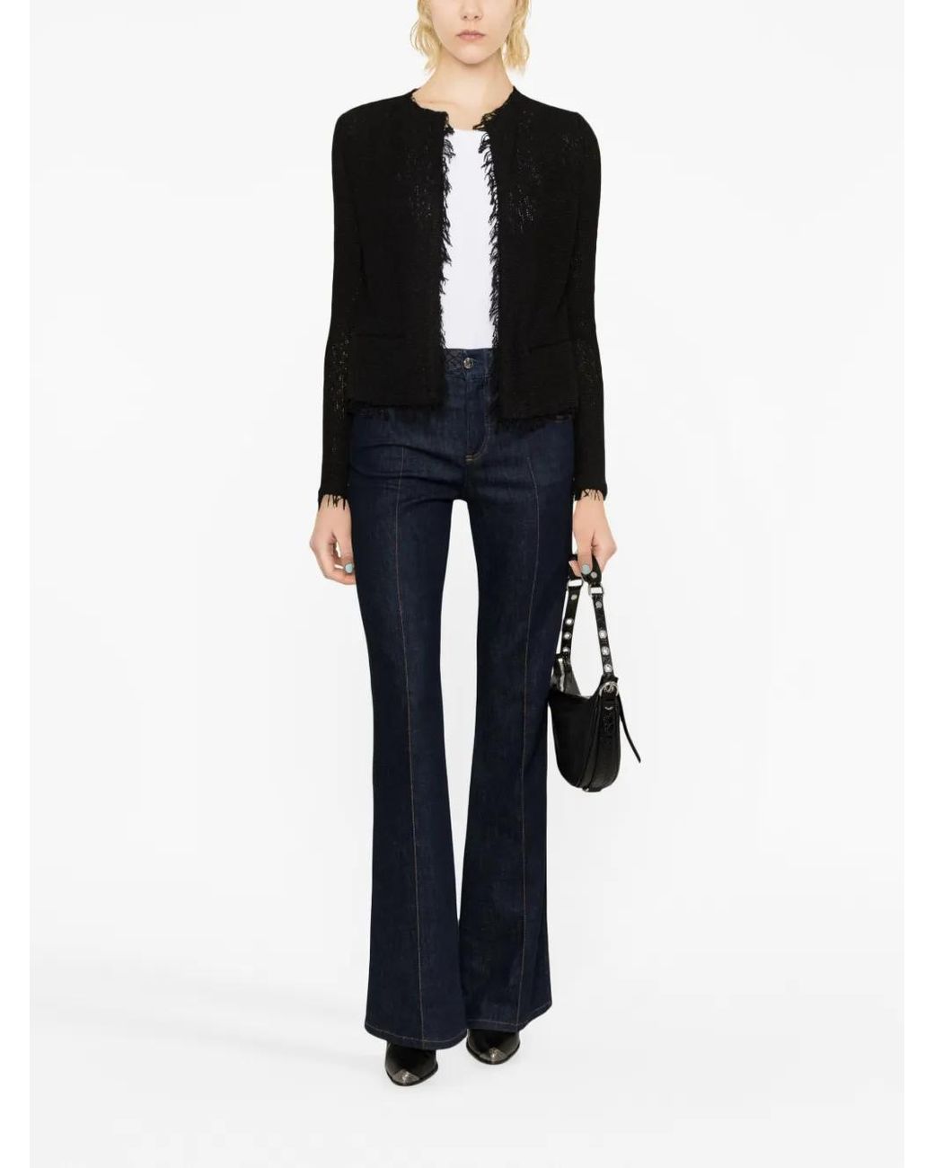 IRO Black Shavani Cotton Jacket