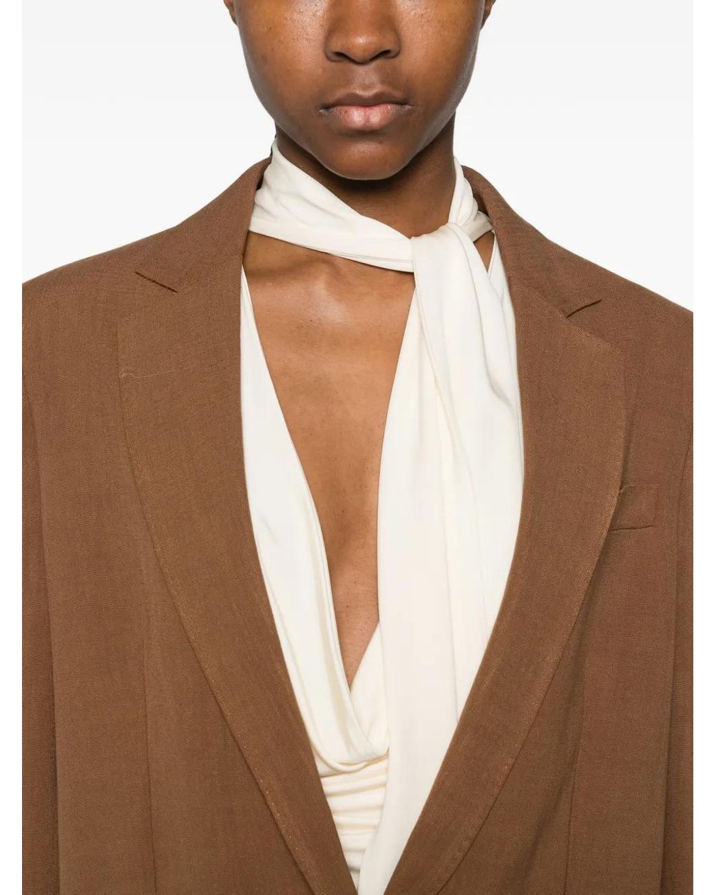 Etro Jack Met Gekerfde Revers in het Brown