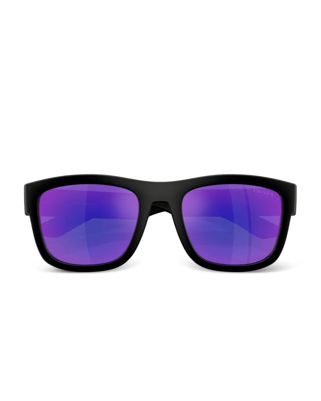 Prada Linea Rossa Blue Square-Frame Sunglasses for men