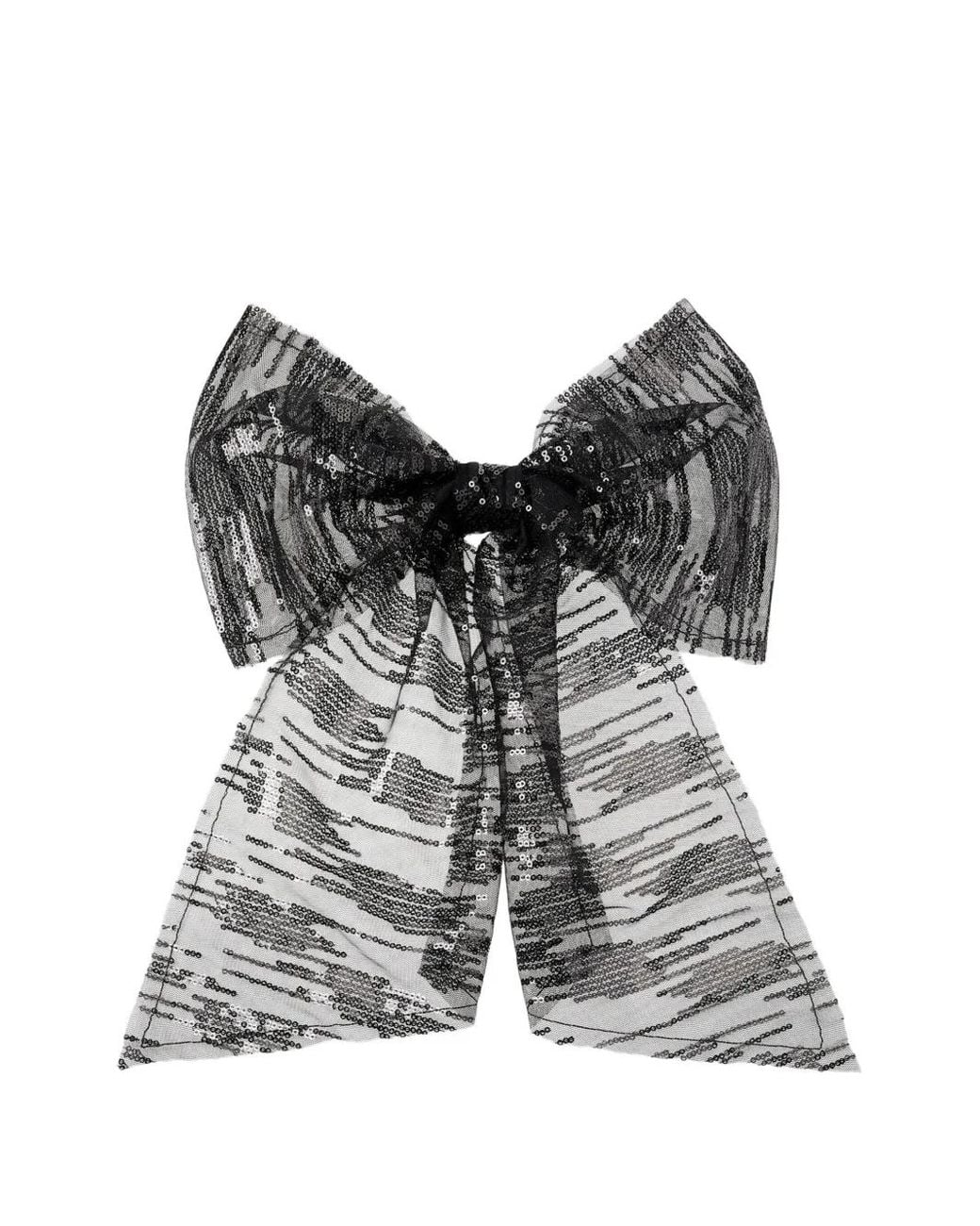Maison Michel Black Wicole Hair Clip
