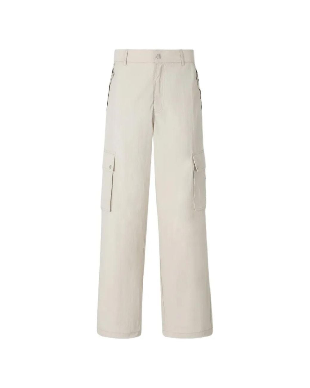 Carrera White Vera Parachute Trousers for men