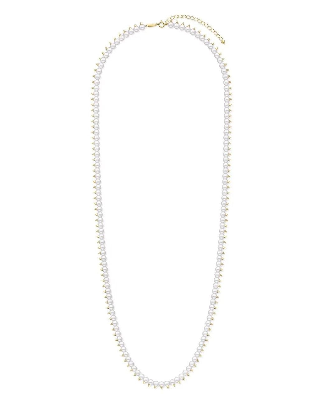 Tasaki White 18Kt Collection Line Danger Necklace