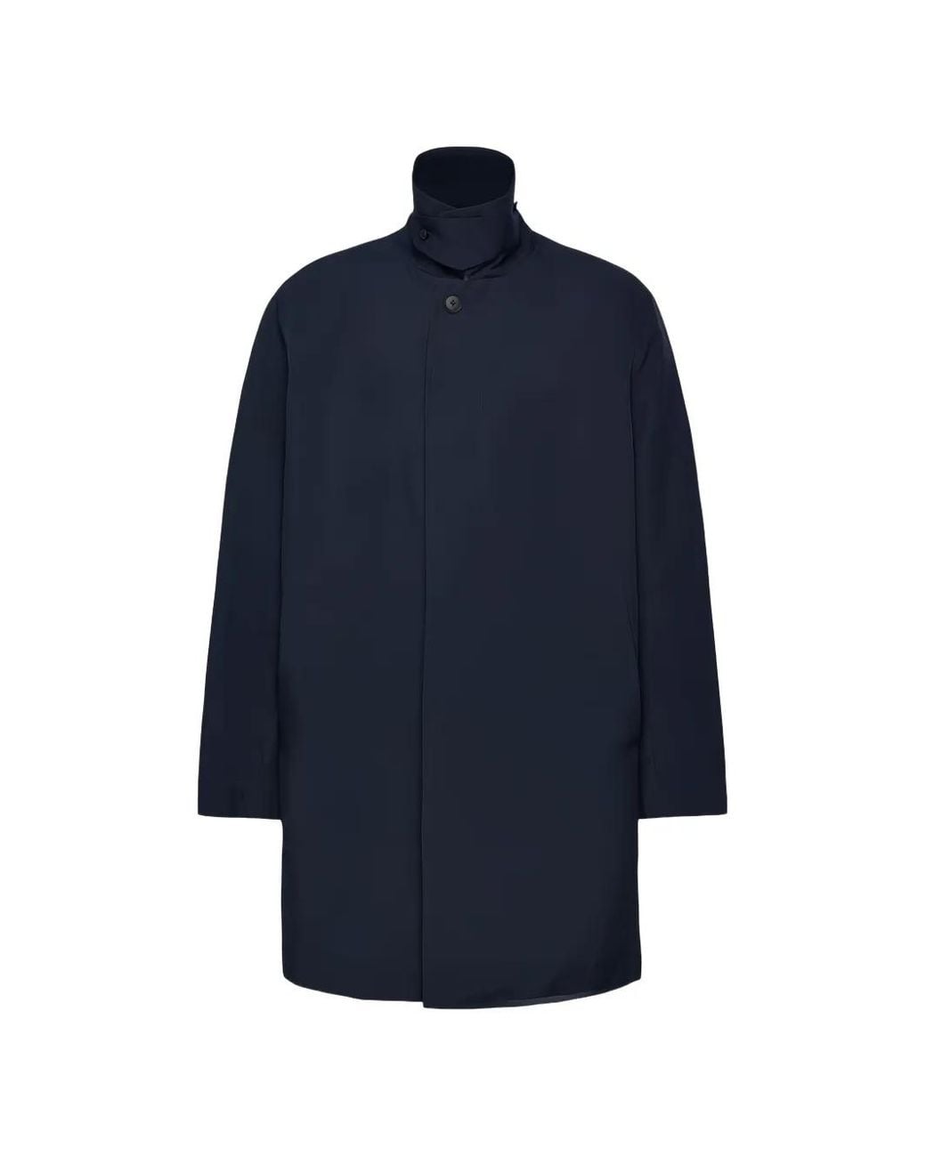 Boss Blue High-Neck Jacket for men
