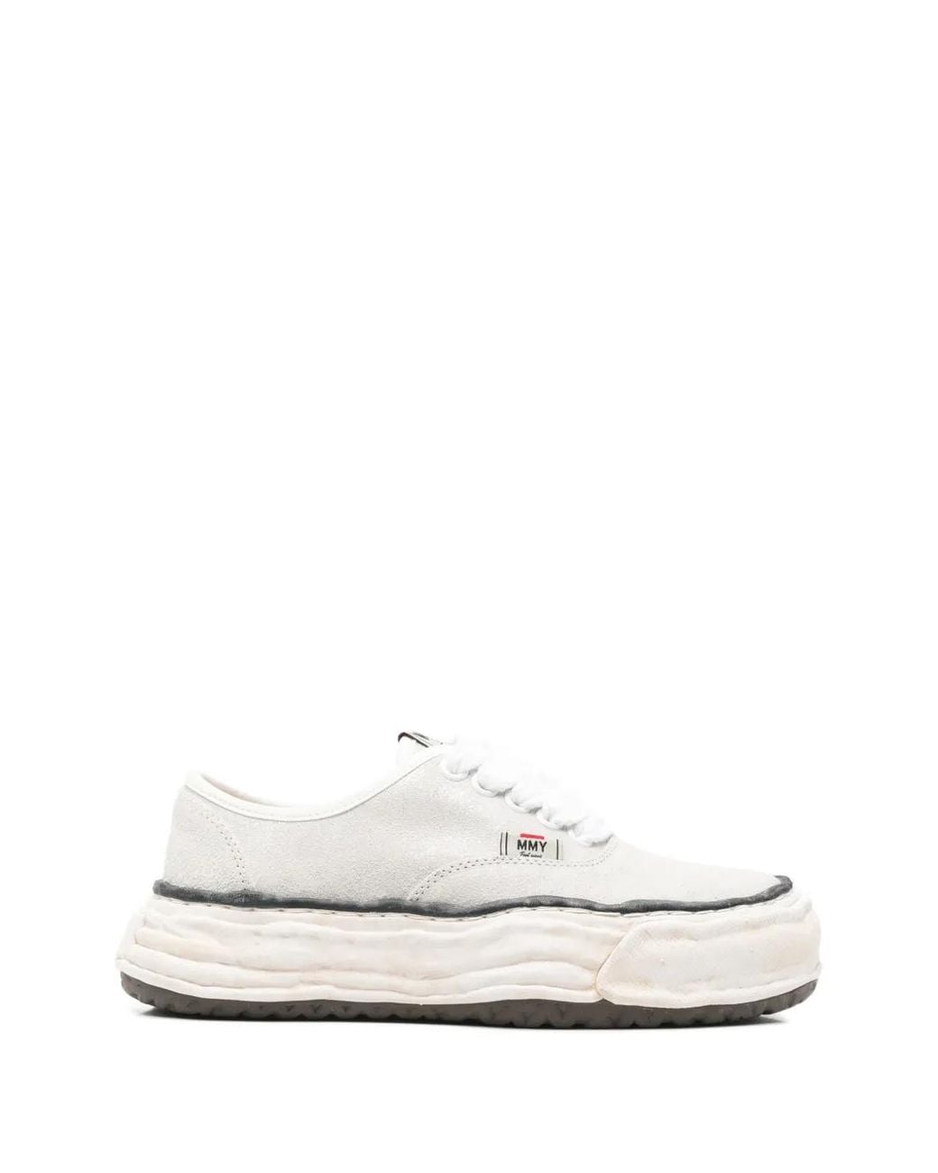 Maison Mihara Yasuhiro White Baker Sneakers