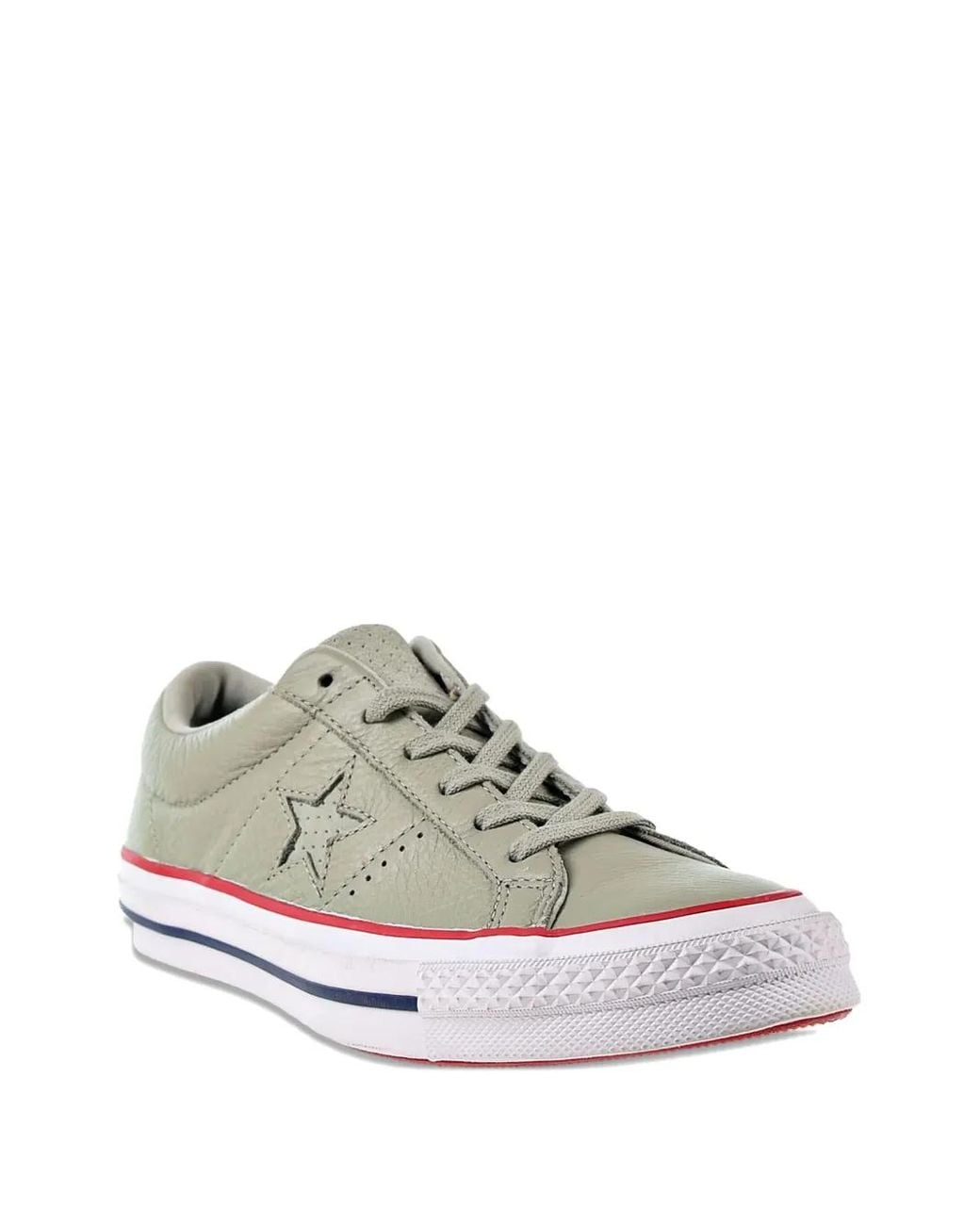 Converse Green One Star Ox Surplus Sneakers for men