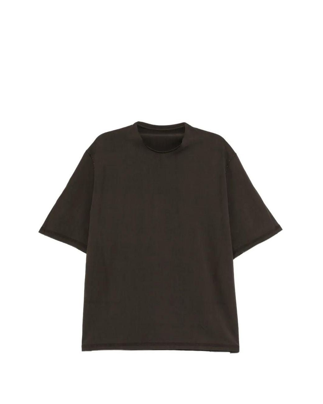 DEVOA Black Short-Sleeve T-Shirt for men