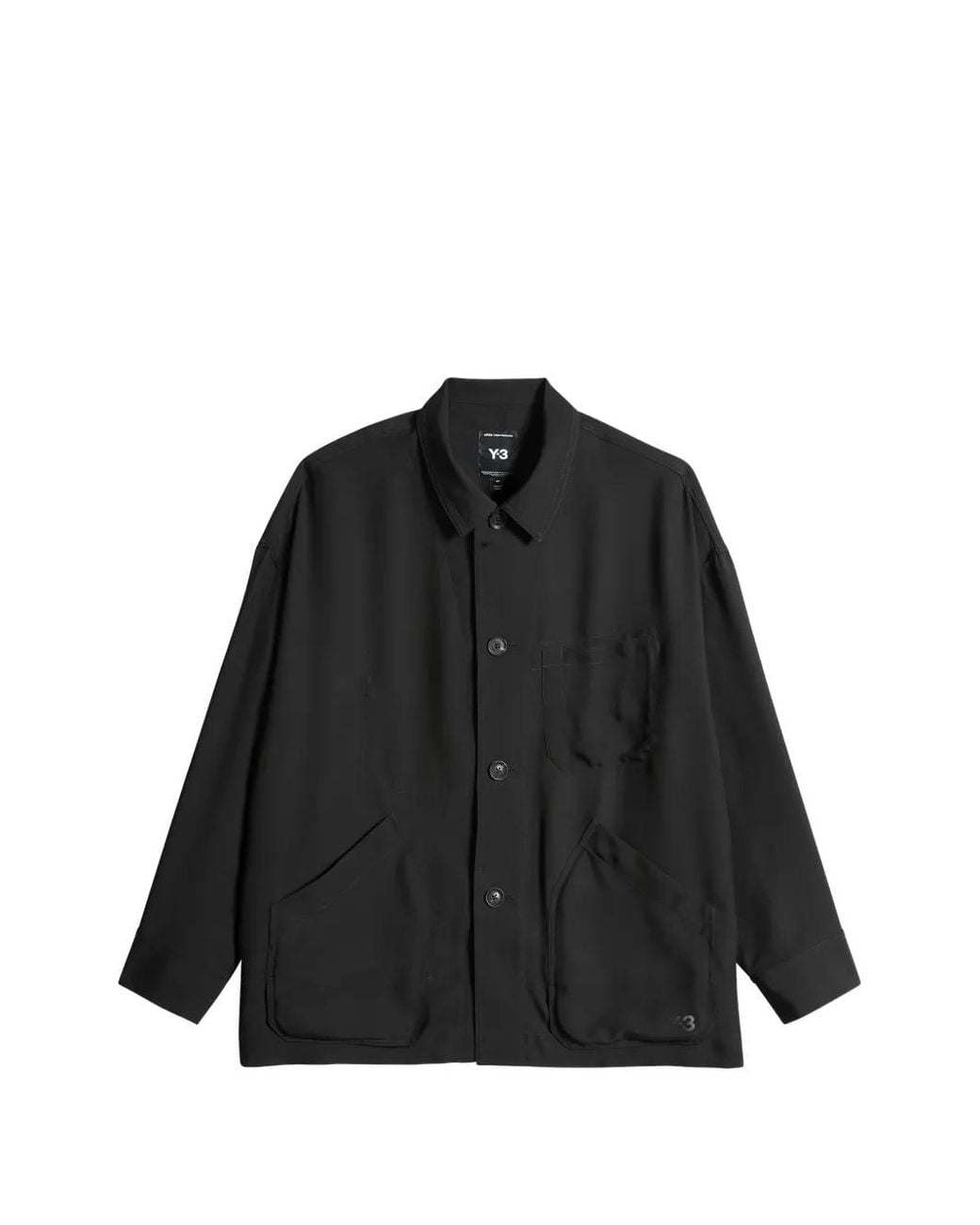 Y-3 Black Chore Jkt/Shrt