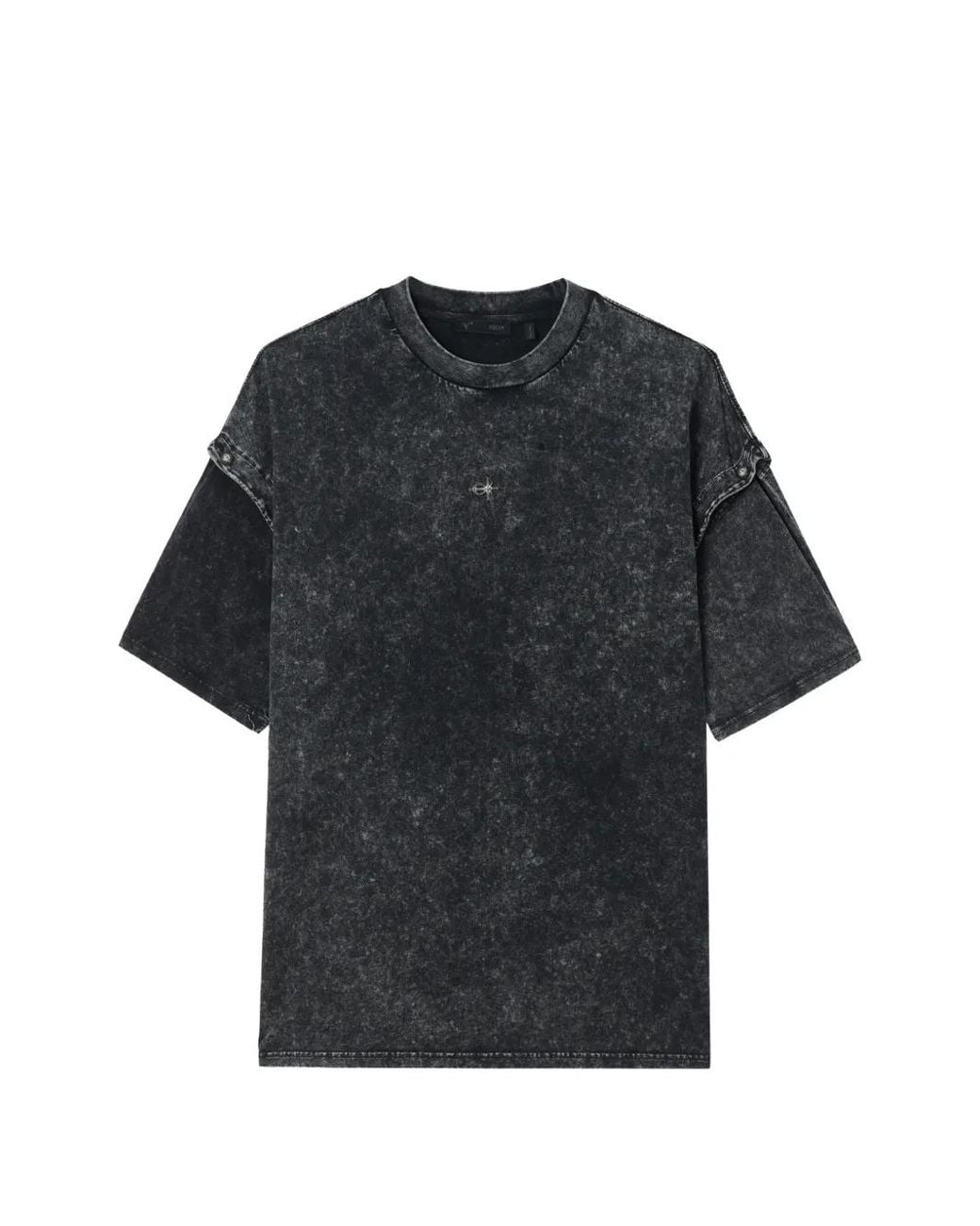 FIVE CM Black Studded-Detail T-Shirt for men