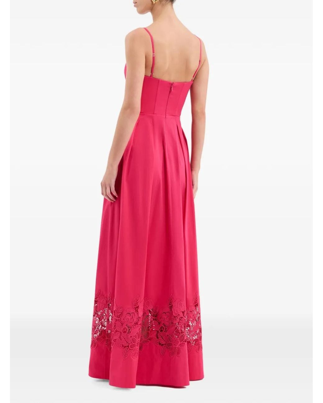 Rebecca Vallance Pink Claribelle Maxi Dress