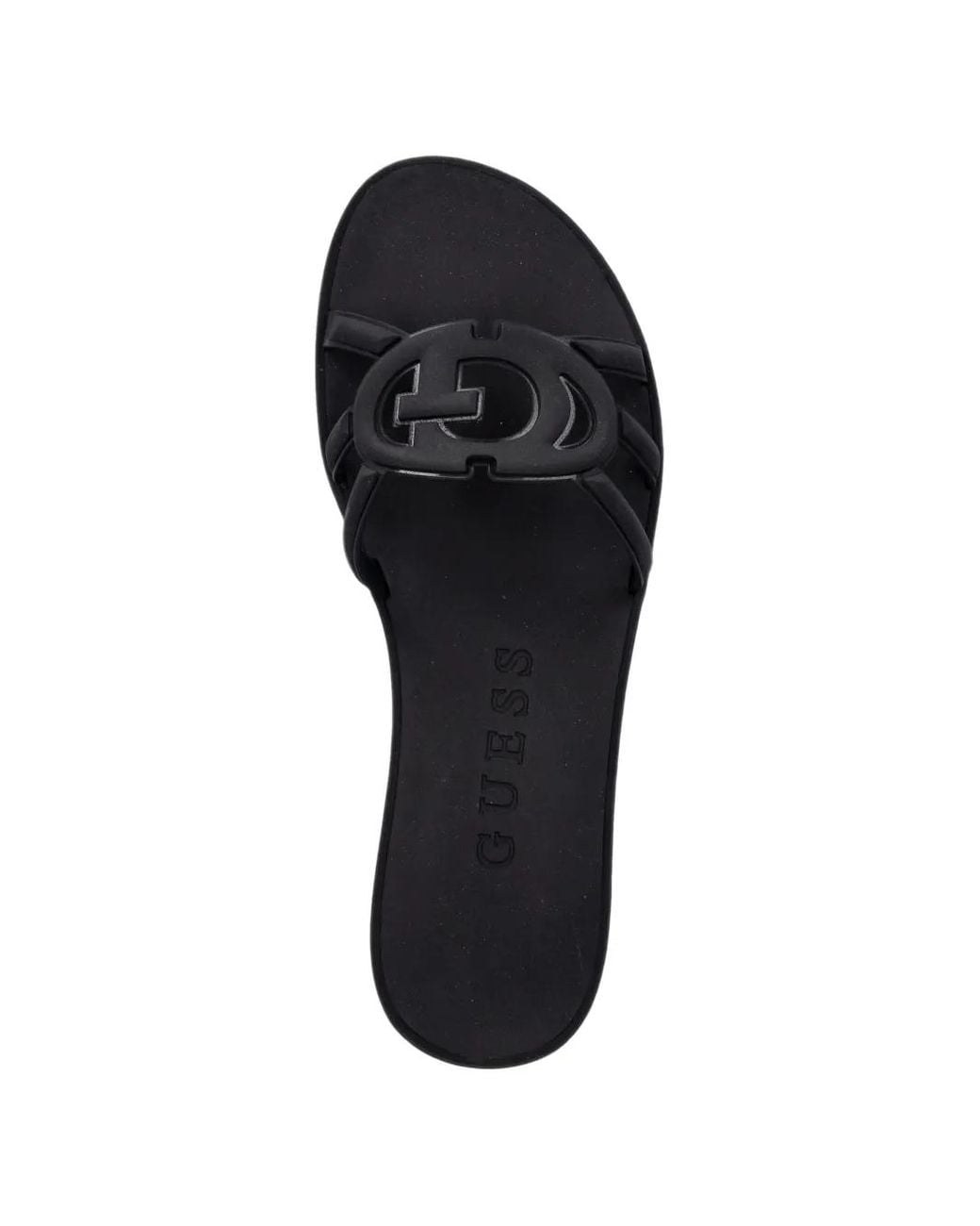 Guess White Elyho Sandals