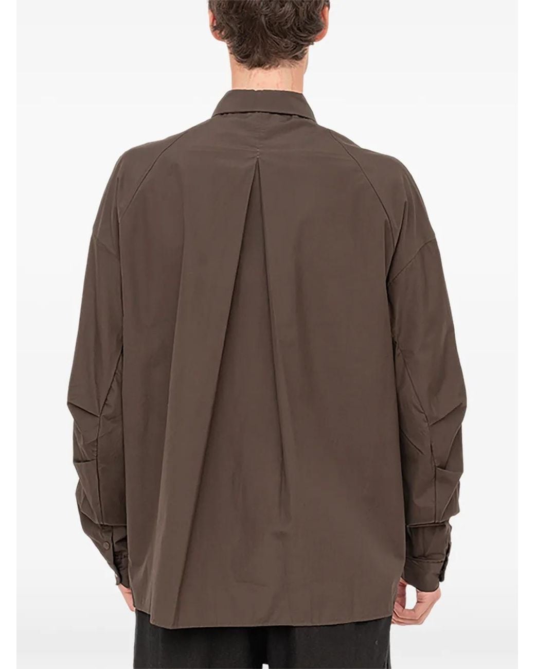 DEVOA Brown Buttoned Shirt for men