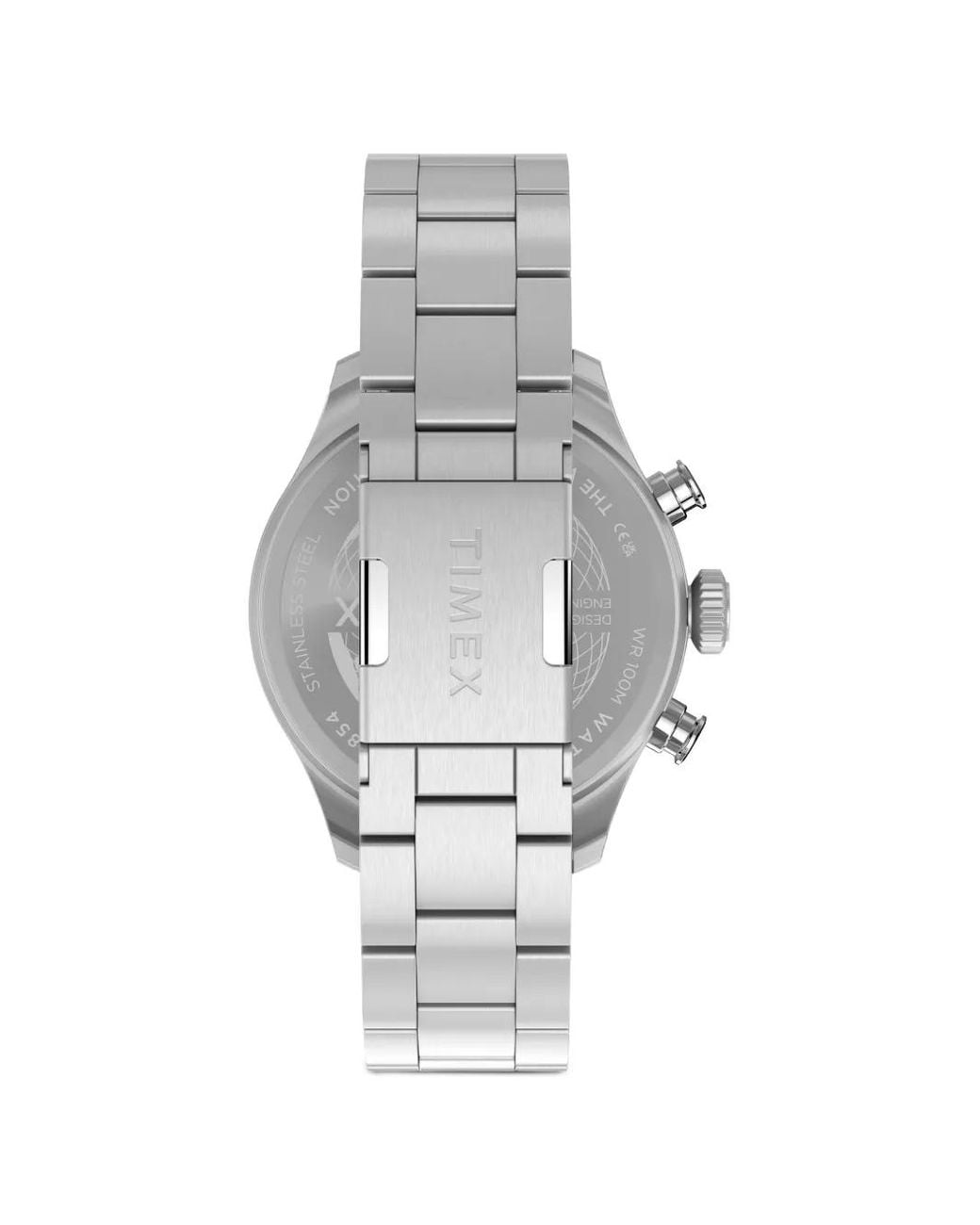 Timex Gray Waterbury Chronograph 43Mm Watch for men