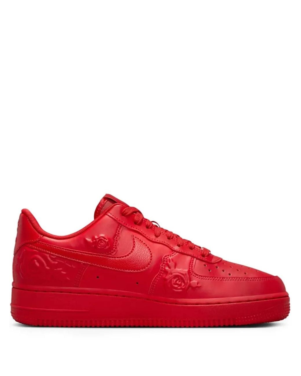 Nike Red Air Force 1 '07 Sneakers
