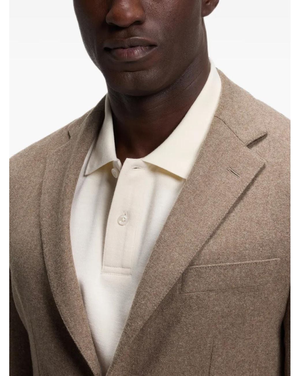Boss Brown Slim-Fit Blazer for men