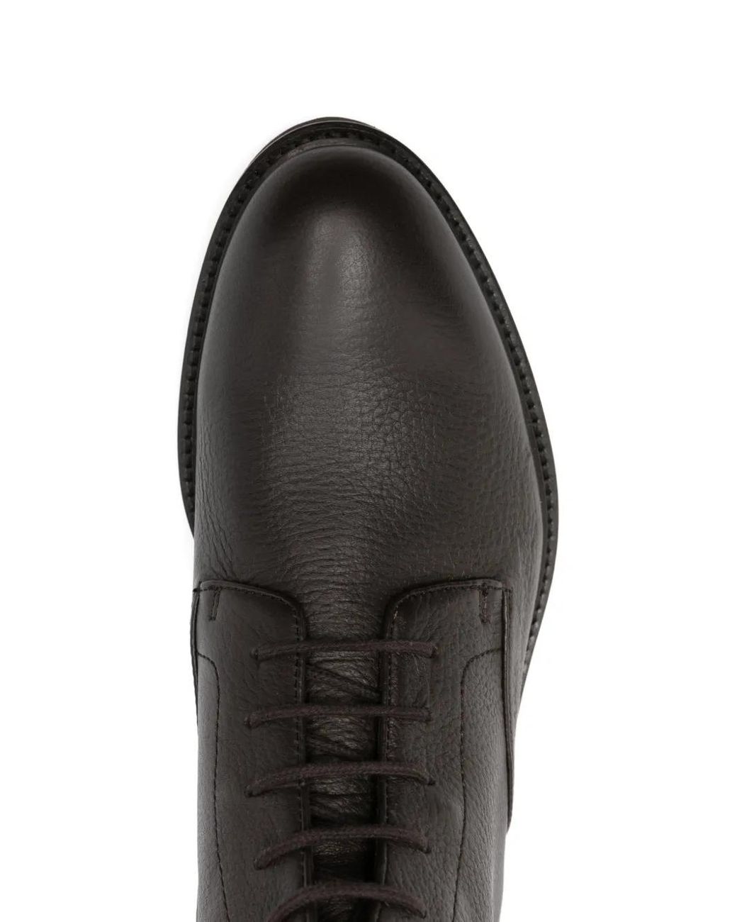 Stivali Stringati di Canali in Black da Uomo