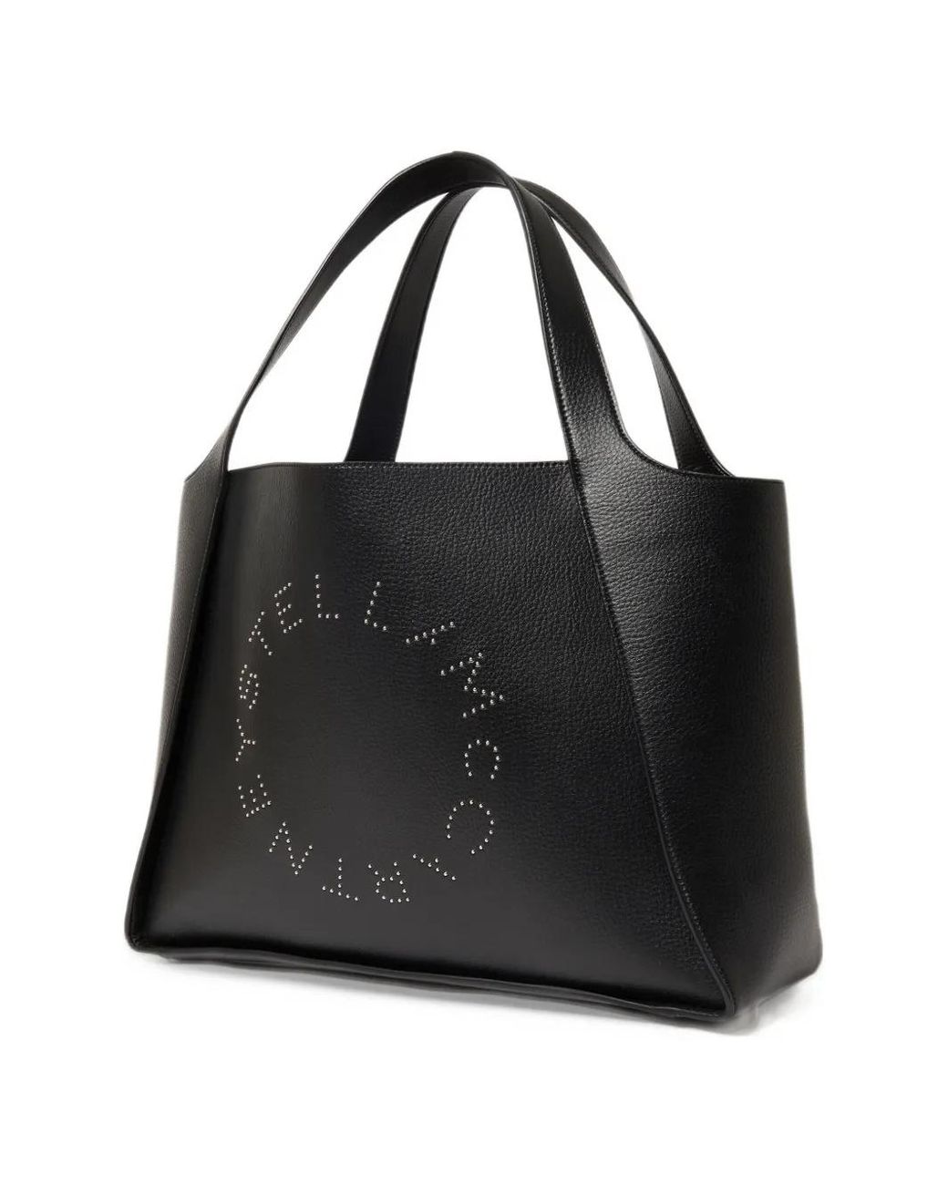 Stella McCartney Black Logo Tote Bag