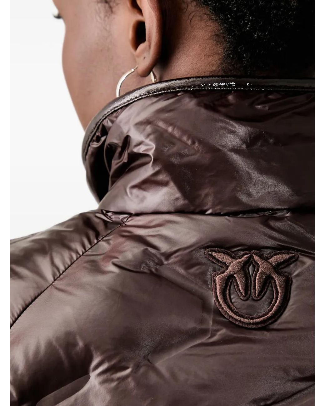 Pinko Black Quilted Jacket