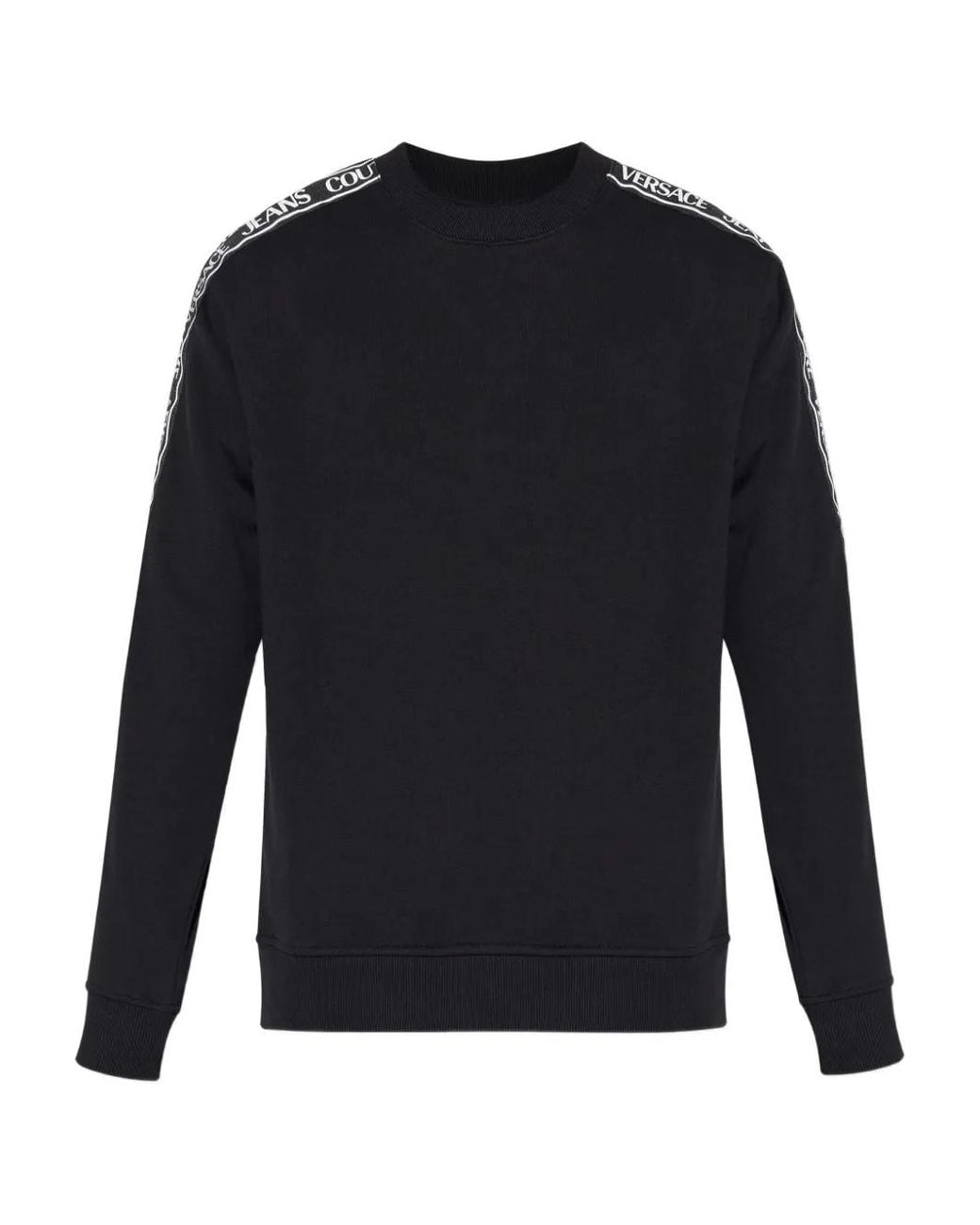 Versace Jeans Couture Blue Logo-Detailing Sweatshirt for men