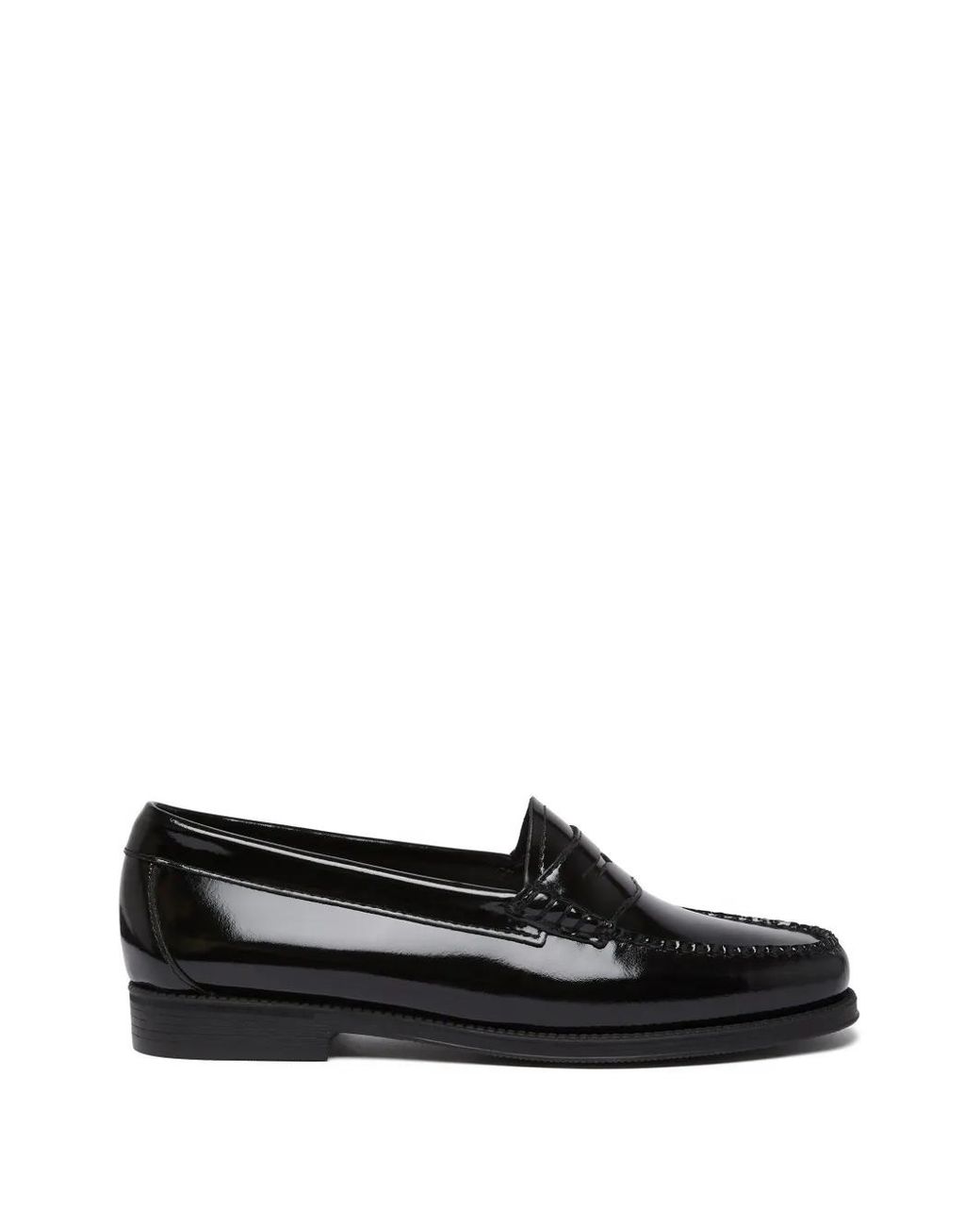 G.H.BASS Black Easy Weejuns Penny Loafers