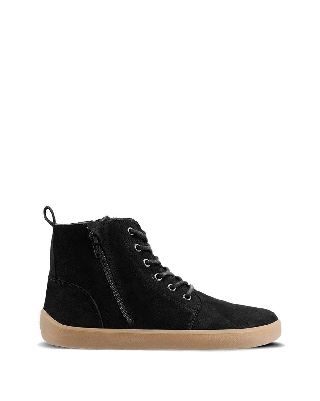 Be Lenka Black Lace-Up Suede Sneakers