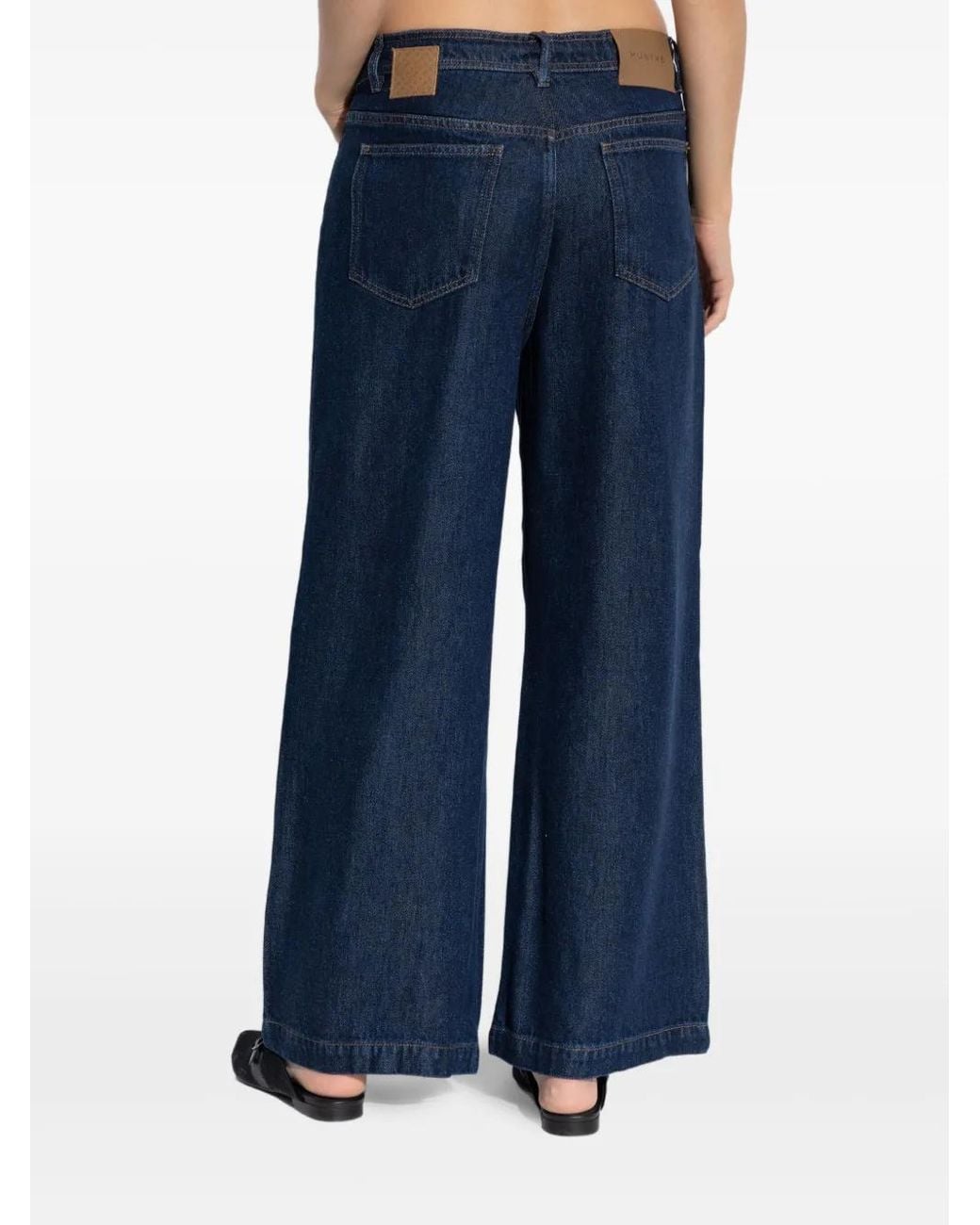 Munthe Blue Drawstring Jeans