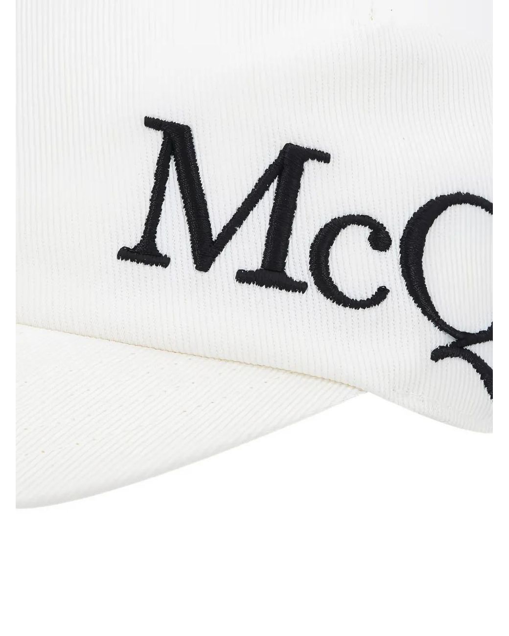 McQueen White Hats for men