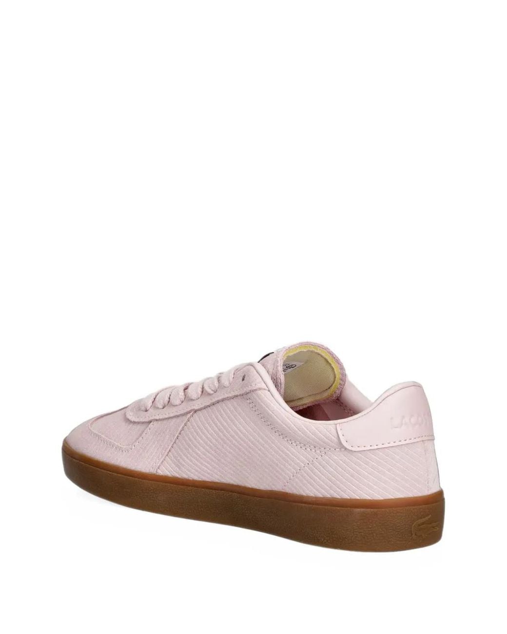 Lacoste Pink Baseshot Pro Suede Sneakers