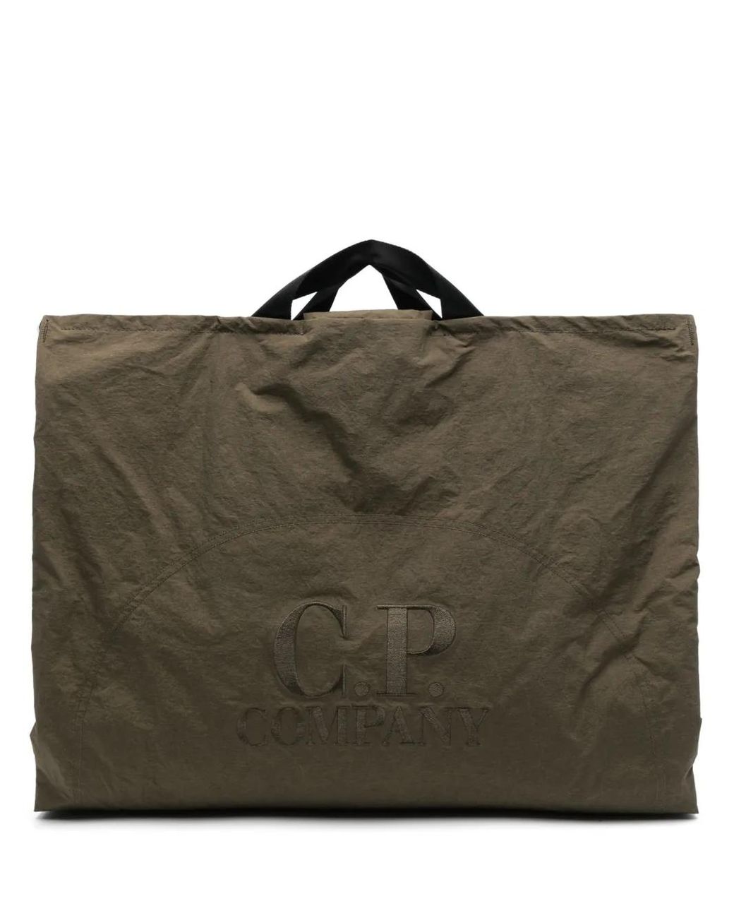 C.P. Company Logo-embroidered Travel Bag in Black for Men | Lyst UK