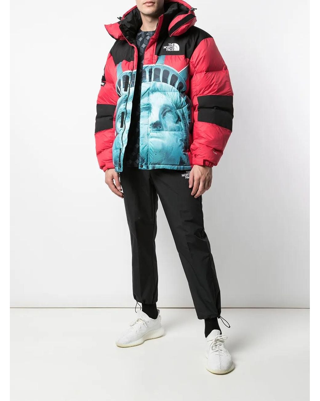Supreme Red X The North Face Baltoro Jacket for men