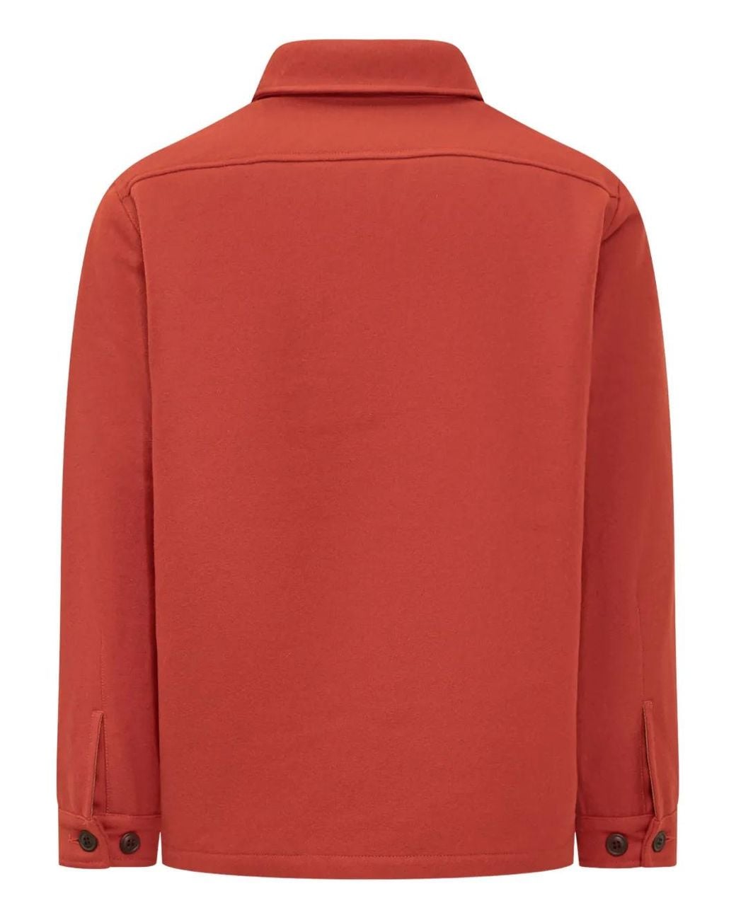Ceccarelli Red Front-Pockets Jacket for men