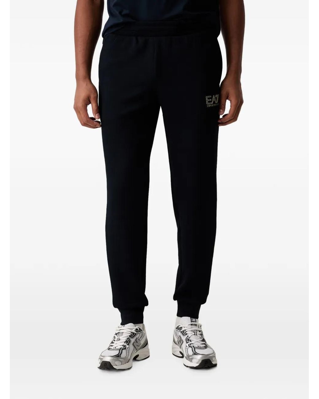 EA7 Jogginghose Mit Logo-Patch in Black für Herren