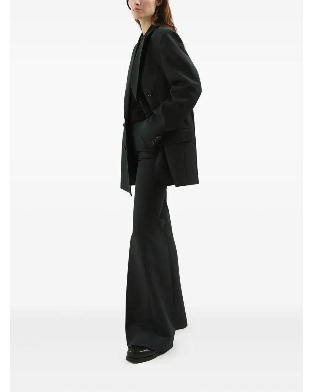 1989 STUDIO Black Double-Breasted Blazer