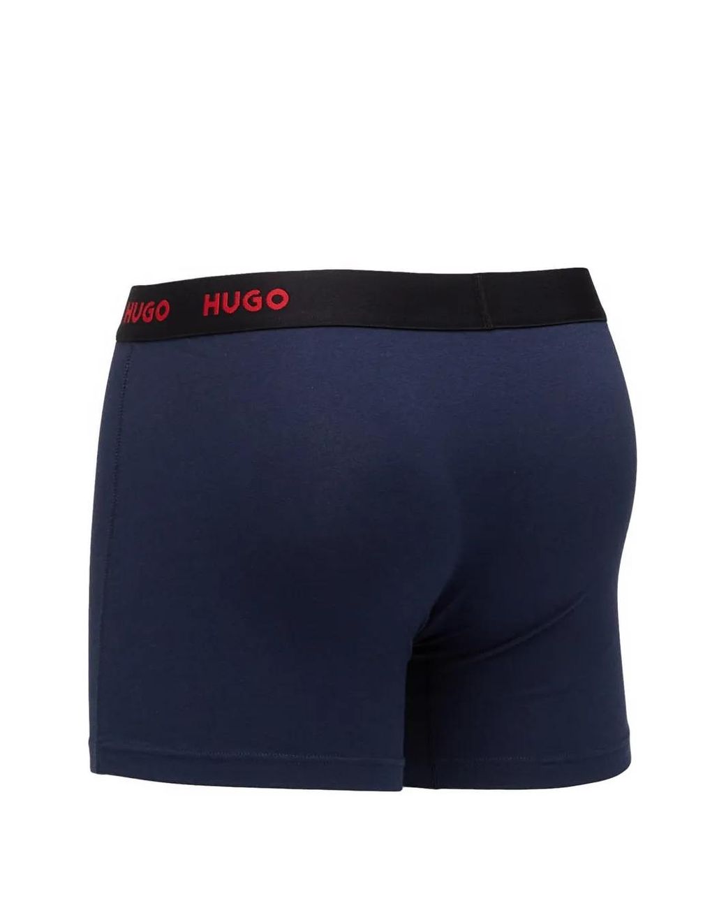 HUGO Blue Logo Boxer Briefs (Set Of Three) for men