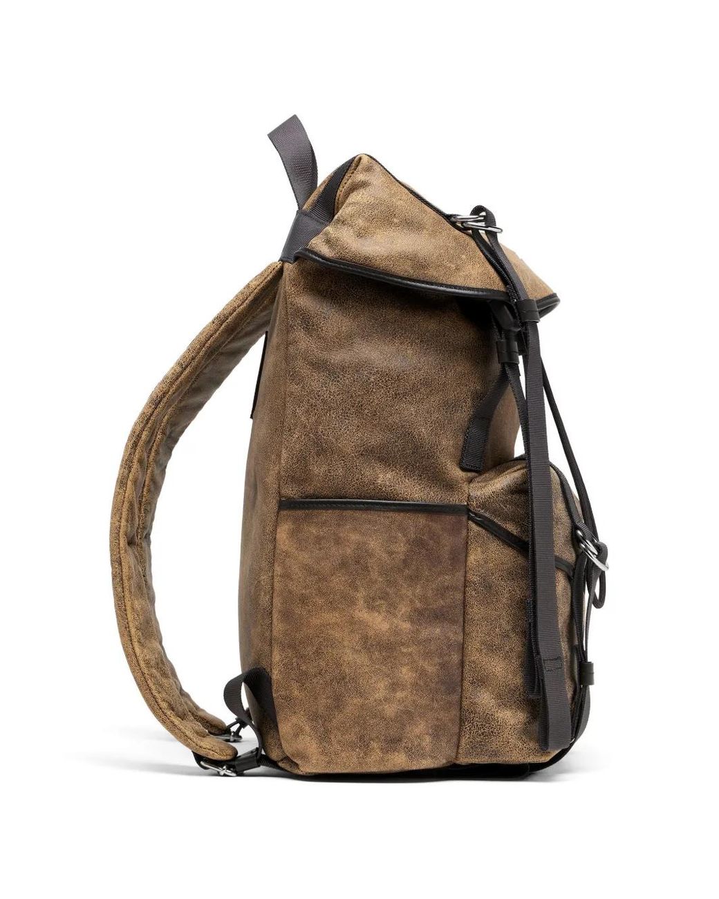Maison Margiela Brown High Tech Medium Backpack
