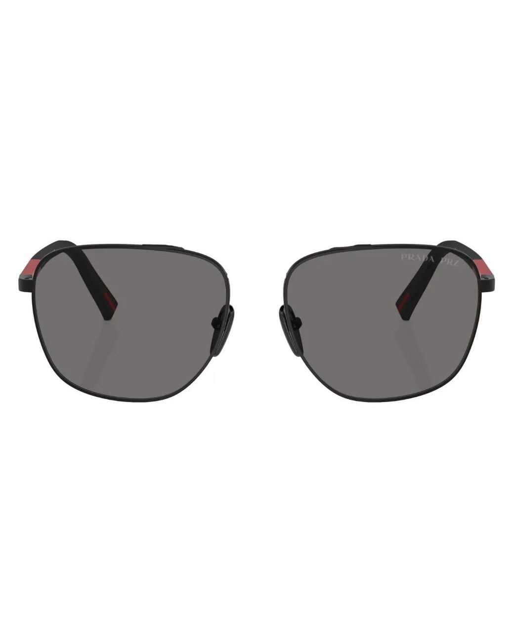 Prada Linea Rossa Gray Linea Rossa Sunglasses for men