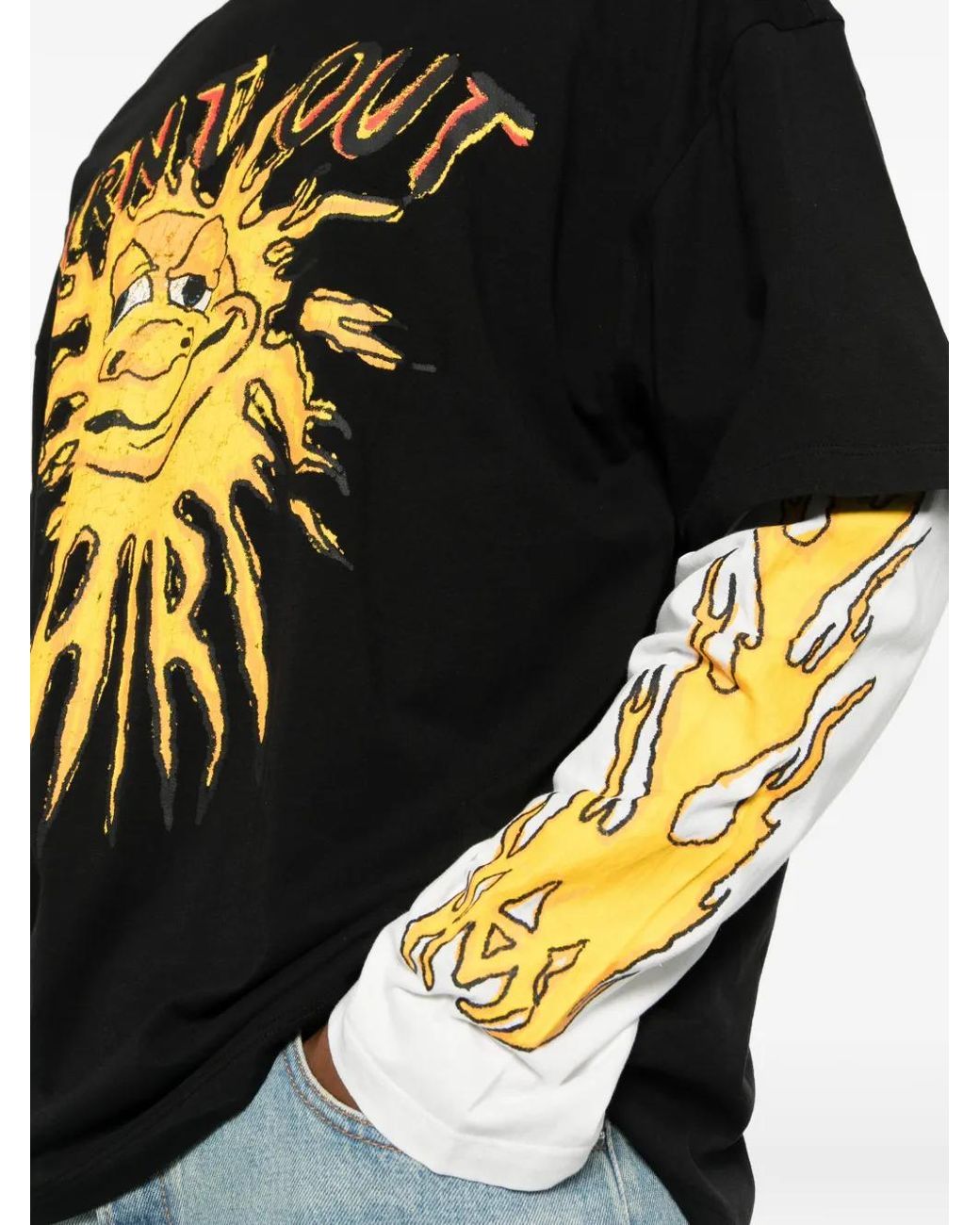 Amiri Black T-Shirts & Vests for men