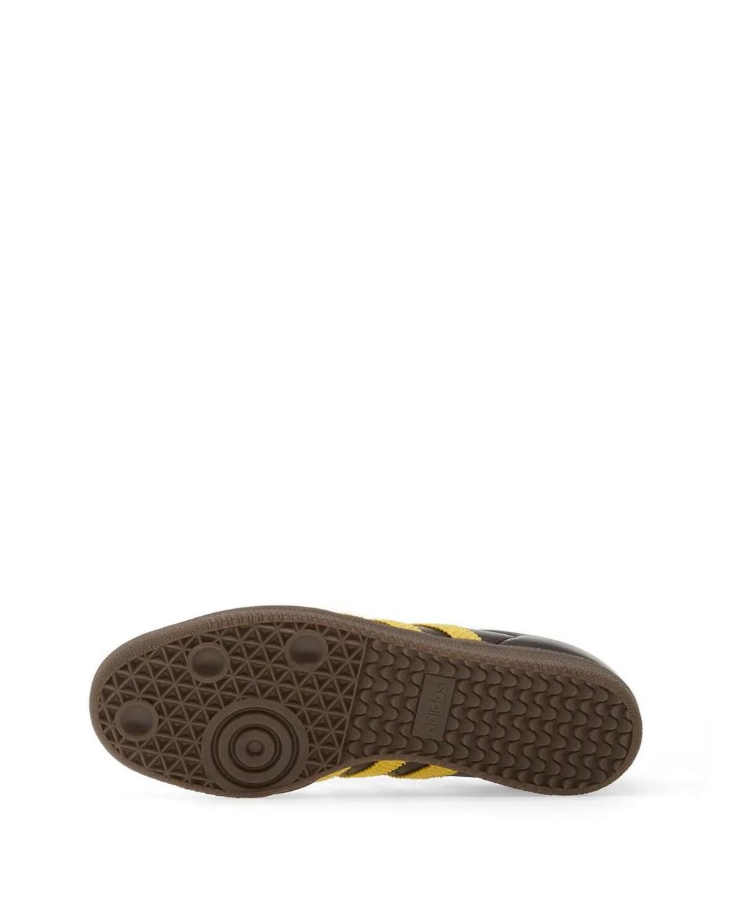 Adidas Black Samba Three-Stripes Sneakers for men