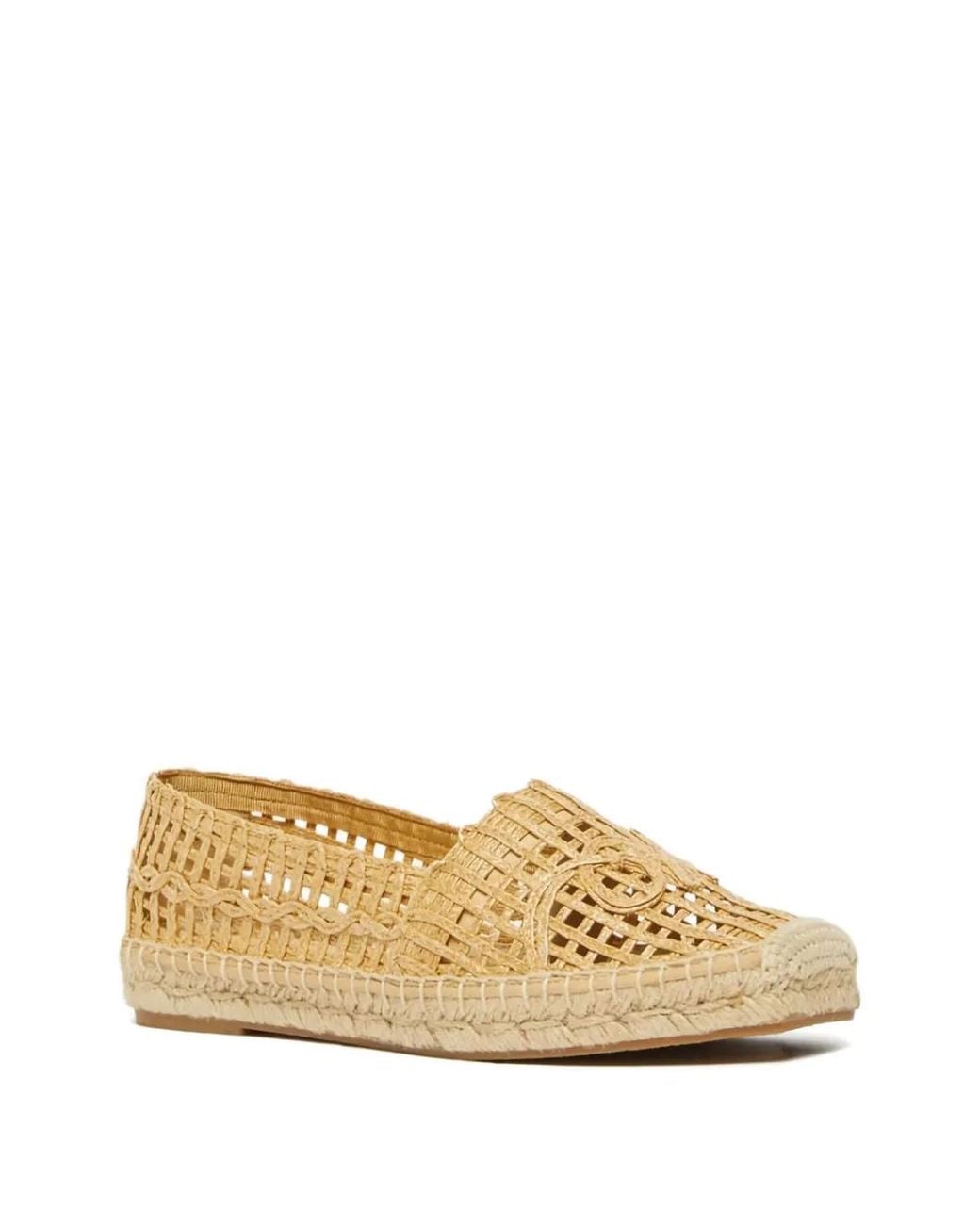 Weekend by Maxmara Natural Woven Espadrille Flat