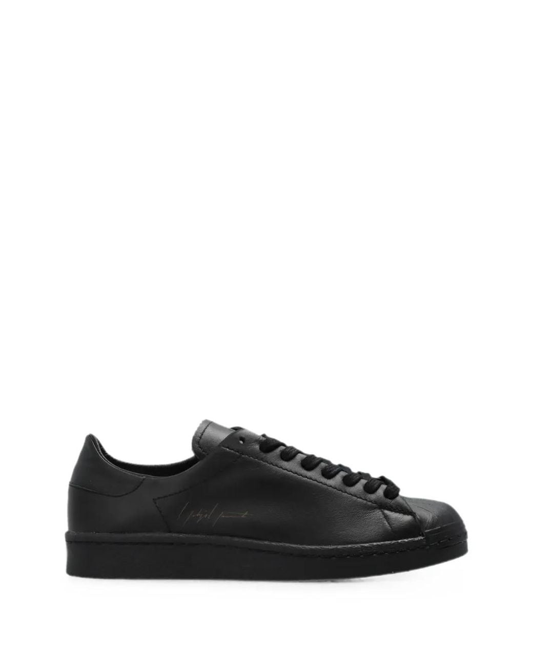 Y-3 Black Superstar Sneakers
