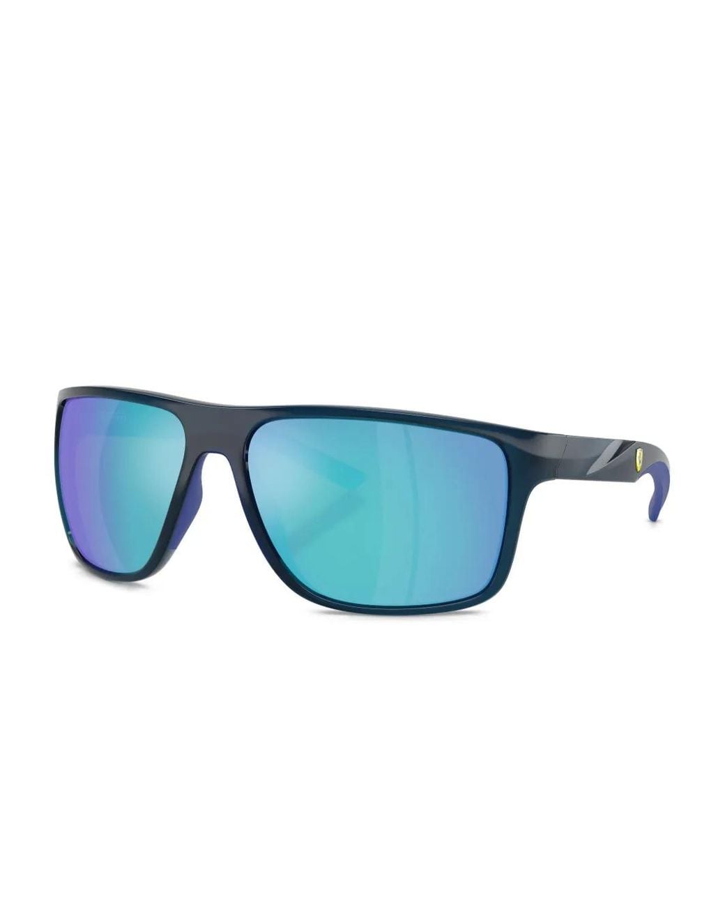 Scuderia Ferrari Blue Rectangle-Frame Tinted Sunglasses for men