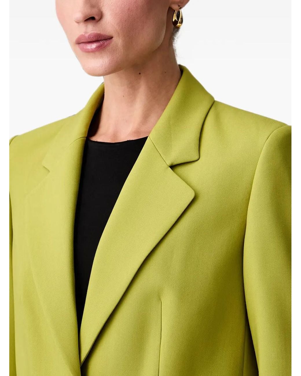 Joop! Green Notched-Lapel Single-Breasted Blazer
