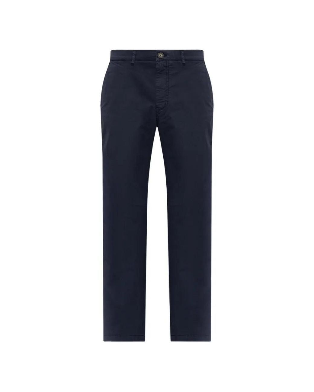 Paul Smith Blue Straight-Leg Trousers for men
