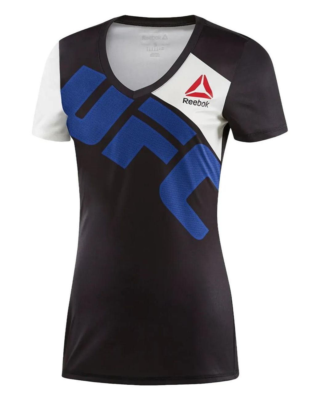 Reebok Blue V-Neck Fighter Kit T-Shirt
