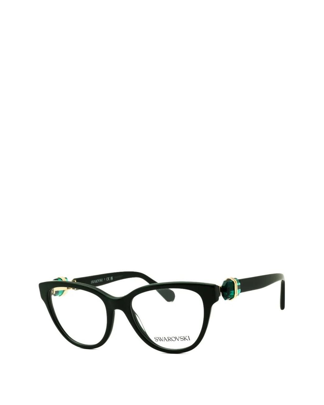 Swarovski Black Cat-Eye Glasses