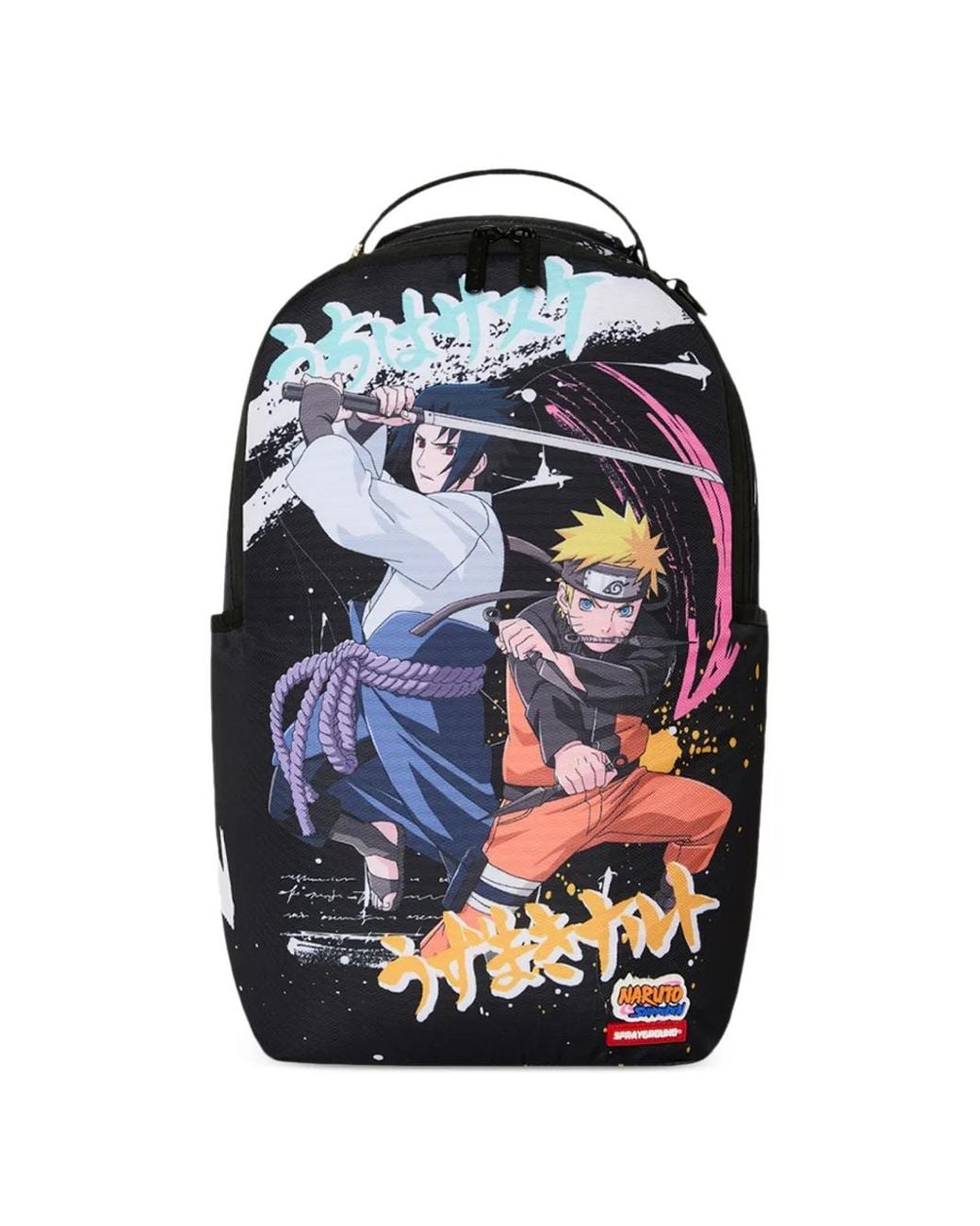 Sprayground Blue Sac À Dos Naruto Back To Back Attack À Imprimé Graphique for men
