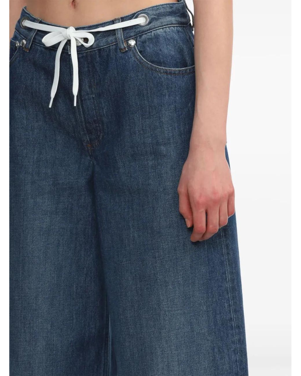 A.P.C. Blue Madame Santeuil Flared Jeans