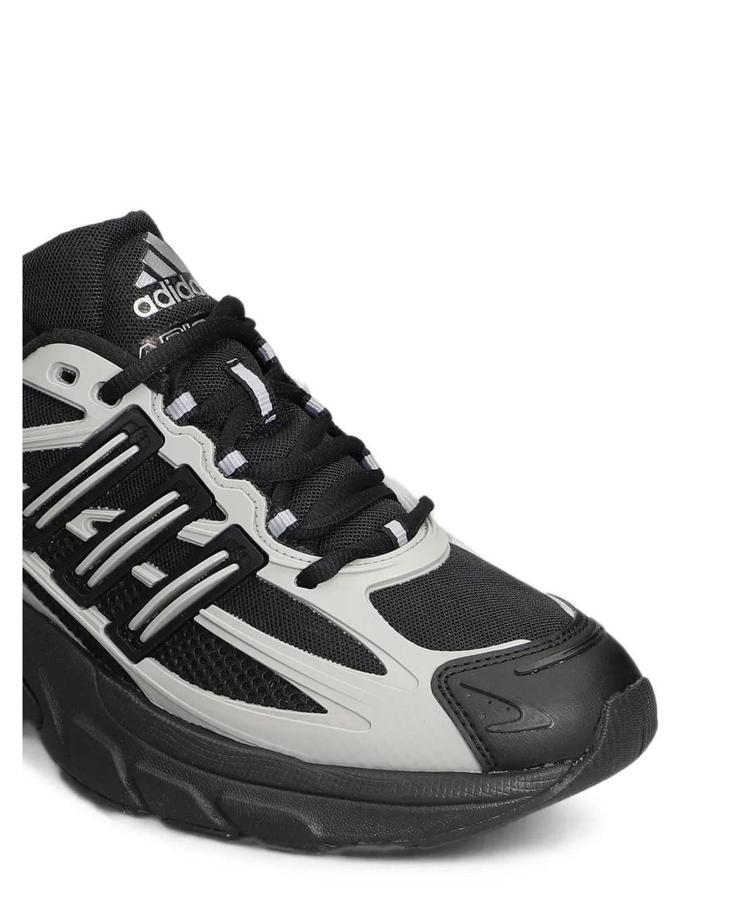 Adidas Black Adistar Xlg 2.0 Mesh Panelled Sneakers for men