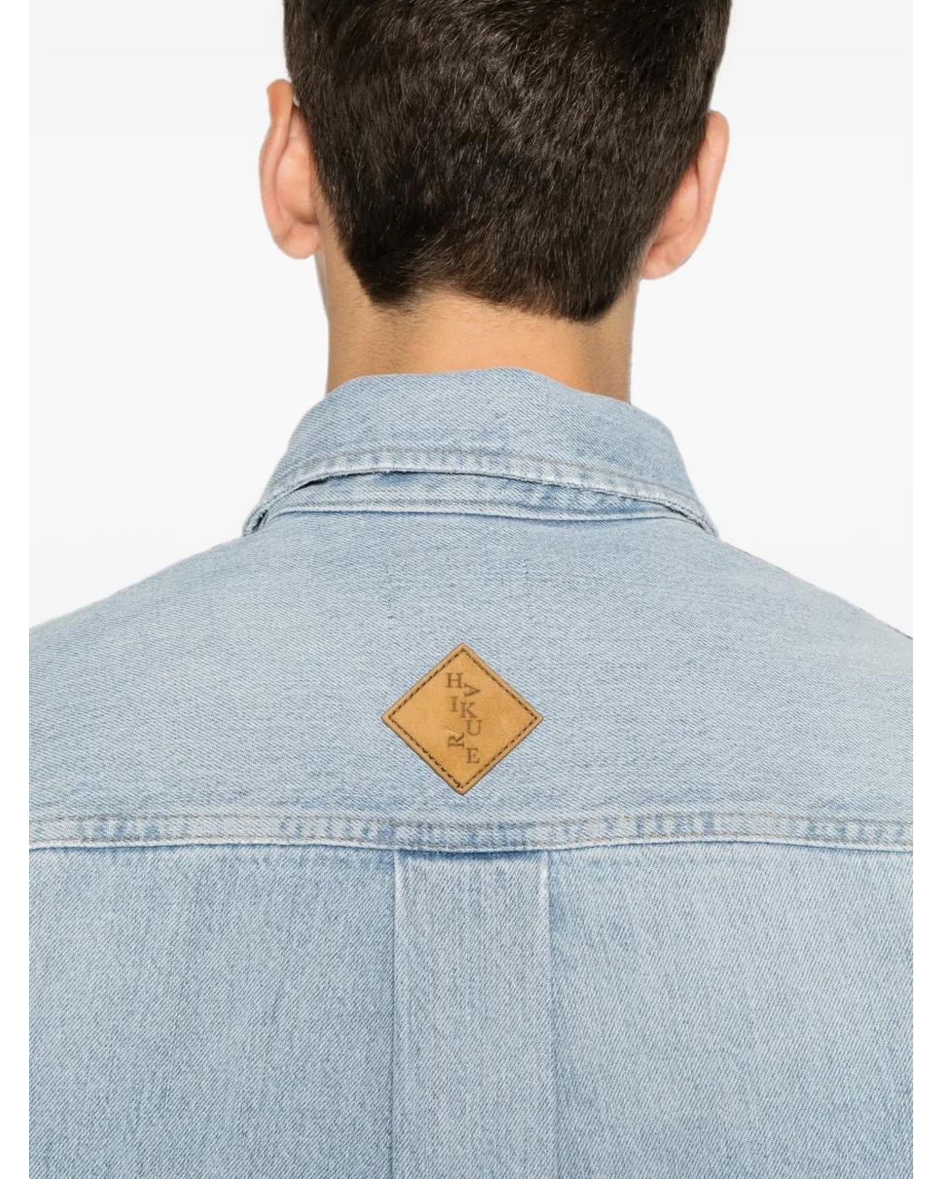 Haikure Blue Matt Pasadena Denim Shirt for men